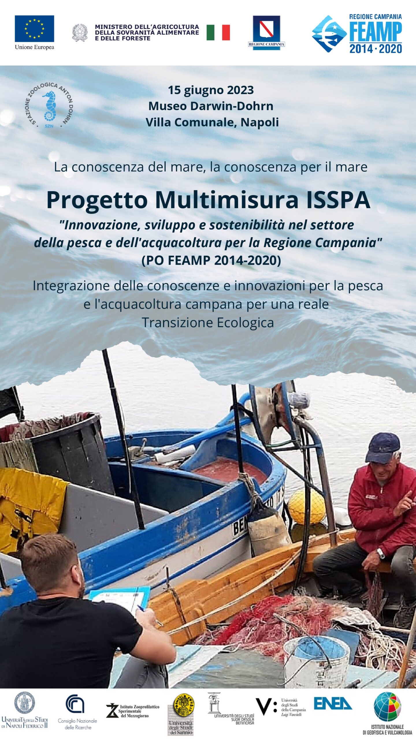Progetto Multimisura ISSPA, Museo Darwin-Dohrn 15 giugno 2023
