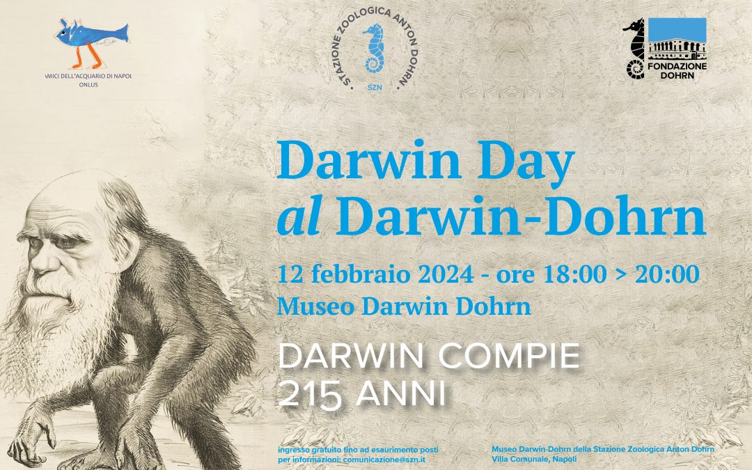 Darwin Day 12 febbraio al Museo Darwin-Dohrn